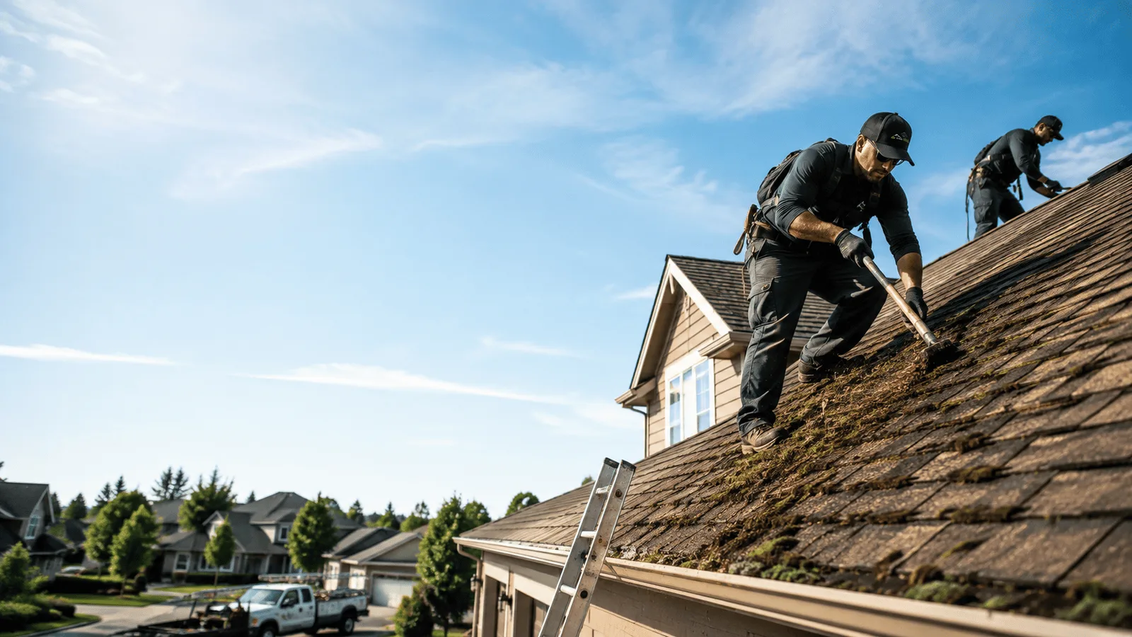 Roof Moss Removal in Buckholts, TX near me
